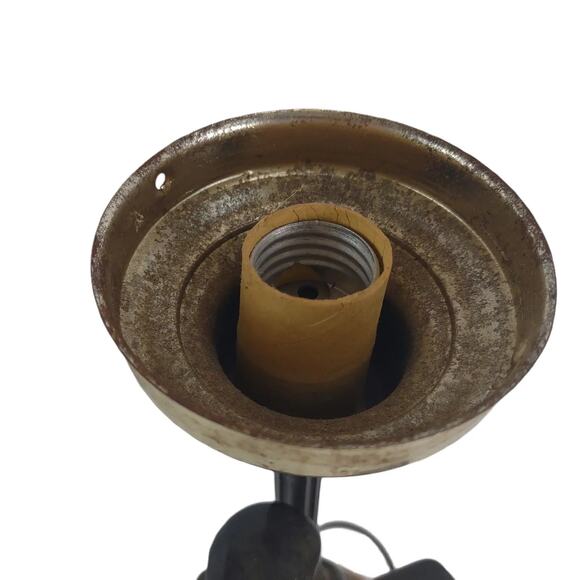 Vintage 1950s Apco Drunk Man Hobo Lamppost Bar 13" Table Lamp MCM Man Cave - Picture 14 of 14